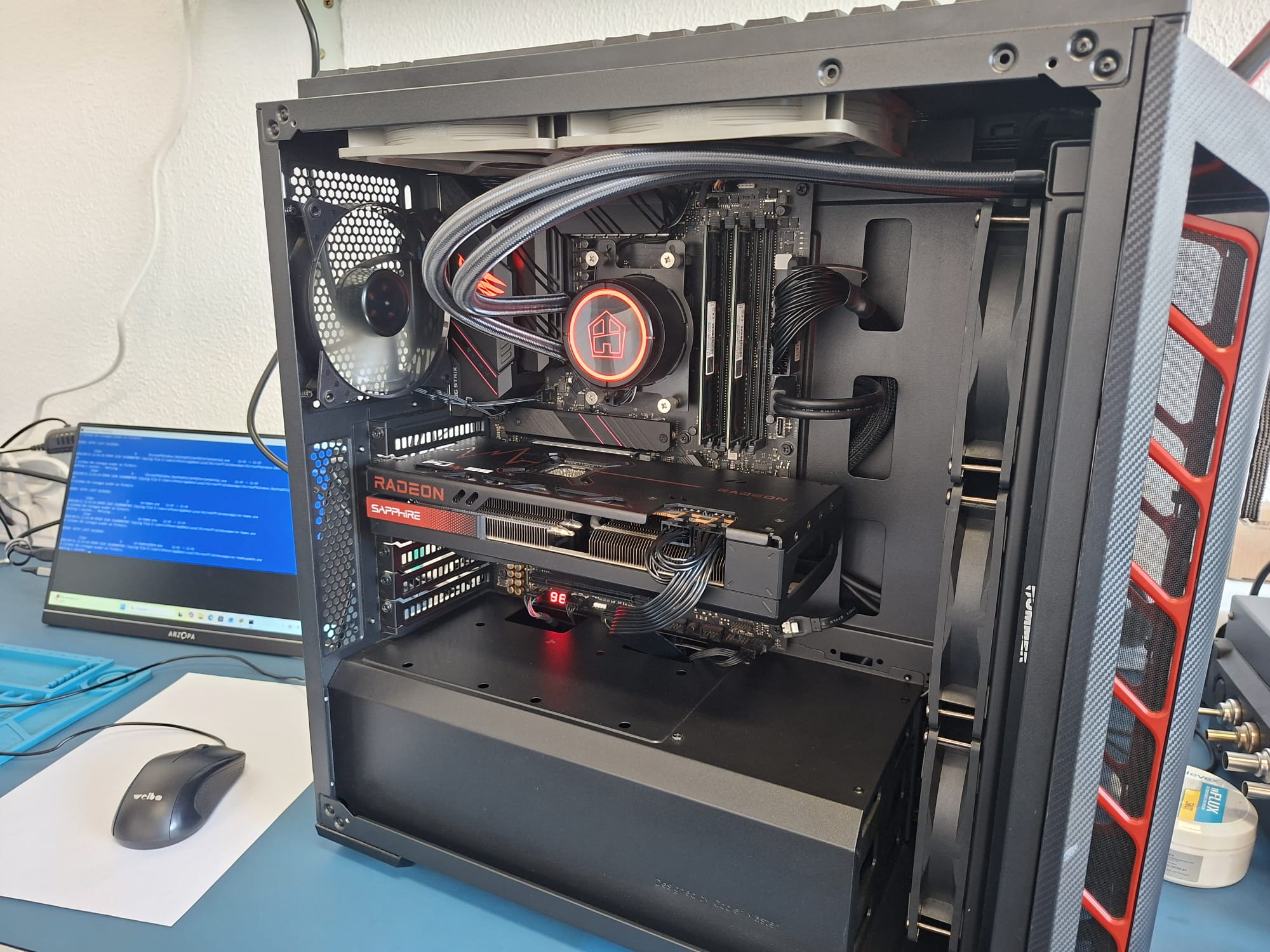 Upgrade e teste de desempenho